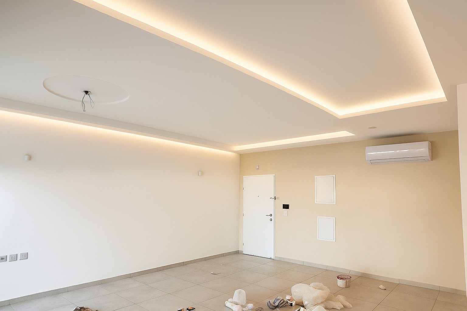 תקרה צפה - אחרי